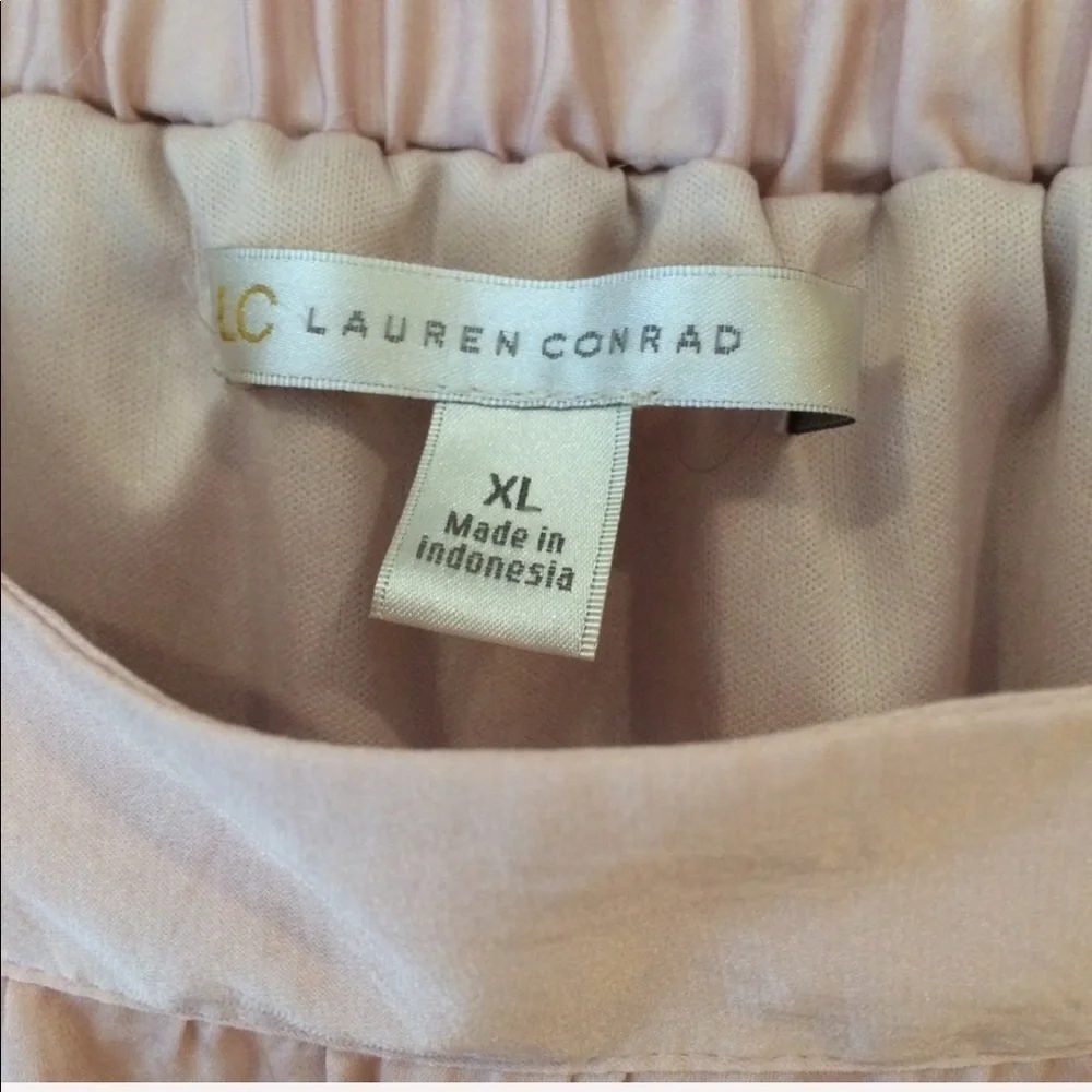 LC Lauren Conrad lined high low maxi skirt size XL - Picture 5 of 7